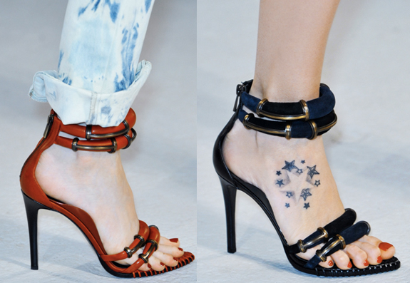 Anthony Vaccarello | Paris Fashion Week / Semana de la Moda de Paris | Spring-Summer 2014 | Primavera-Verano 2014 | Shoes / Calzado