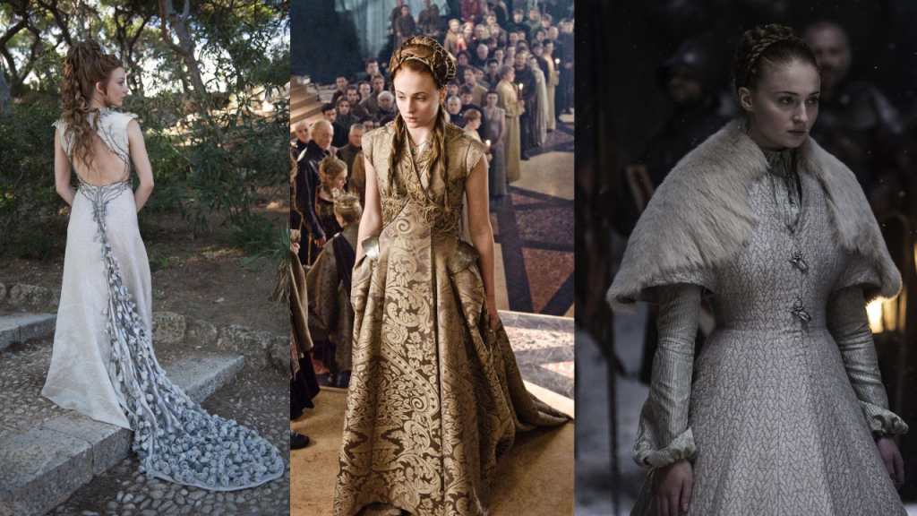Game of Thrones. Sansa Stark, Cercei Lannister, Daenerys Targeryen, Margaery Tyrell