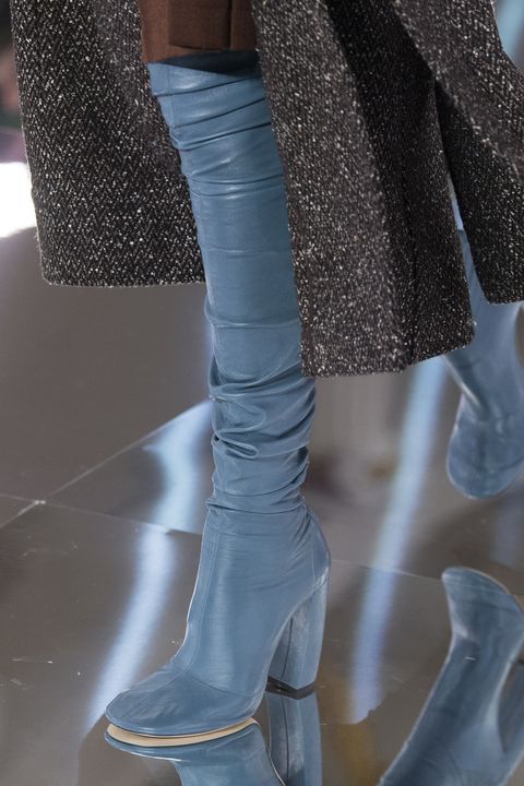 Marisa 115mm Over The Knee Stretch Boot Victoria Beckham
Botas azules sobre la rodilla de mujer 
