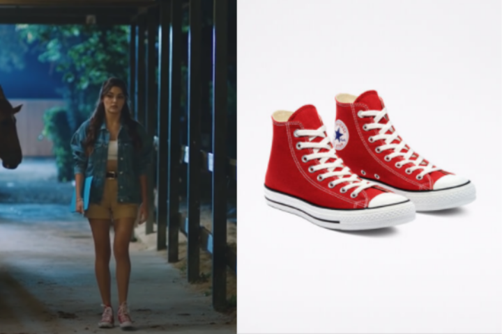 UNISEX HIGH TOP SHOE Red Chuck Taylor All Star.