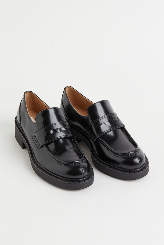 Chunky Leather Loafers H&M
Mocasines H&M. Prada